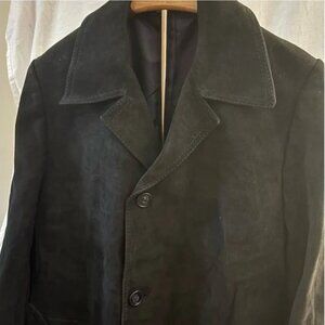 Men's Italian Vintage Suede Overcoat from Bonwit Teller